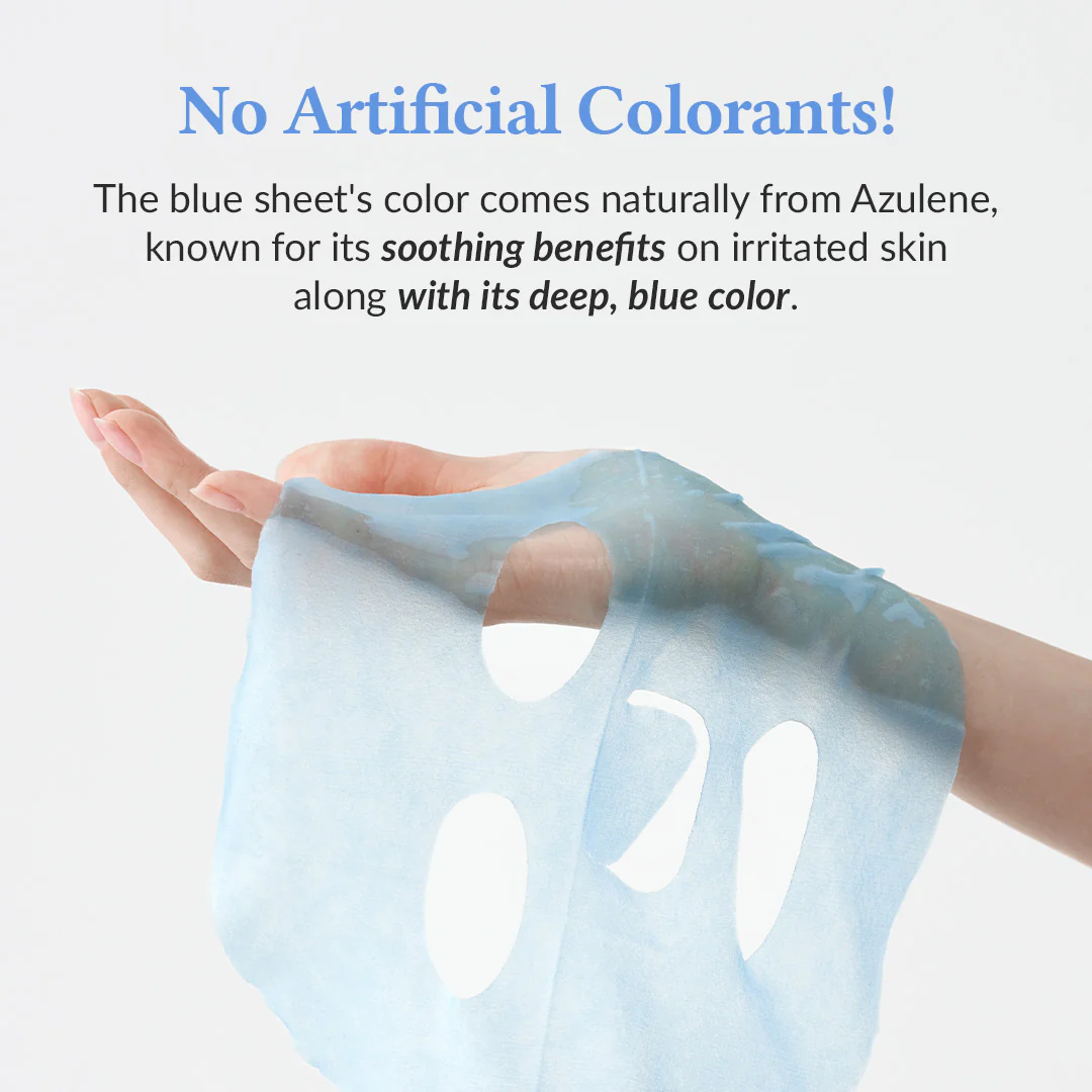 Aqua Blue Hydration Mask (Pack of 4) - Image 5