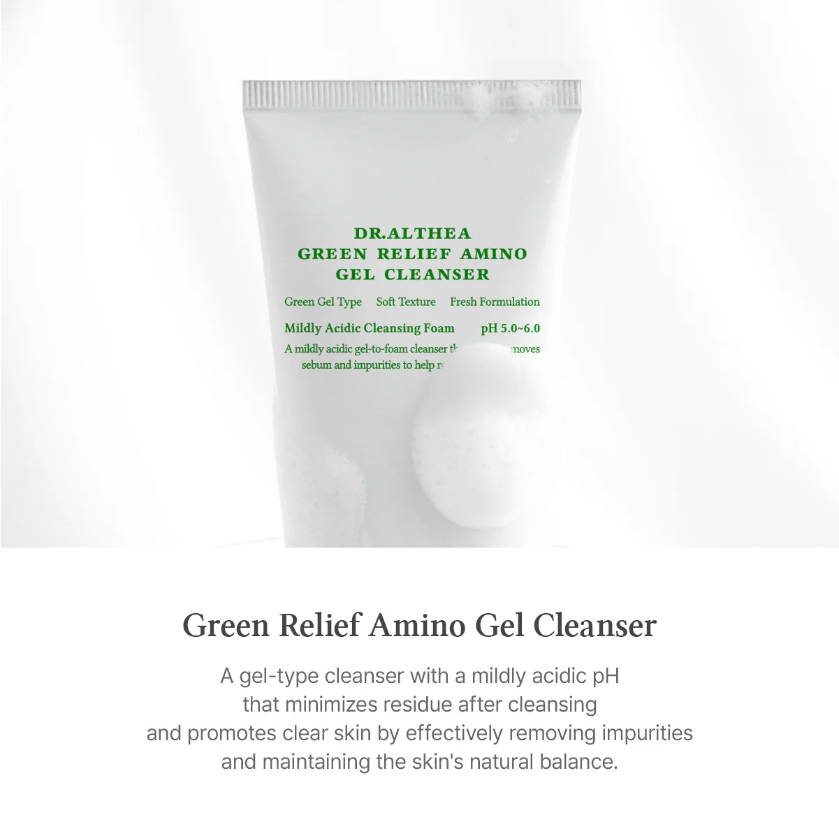 Green Relief Amino Gel Cleanser - Image 3